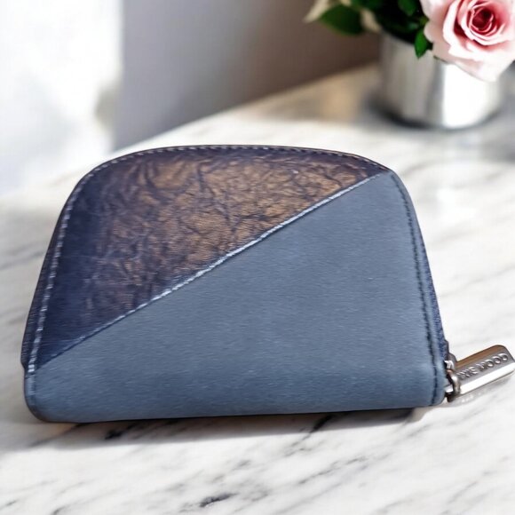 Pixie Mood Ida Vegan Leather Card Holder RFID Wallet Organizer Zip-Around Case - Picture 2 of 10